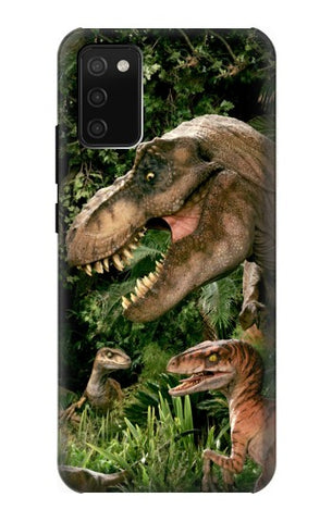 Samsung Galaxy A02s, M02s Hard Case Trex Raptor Dinosaur