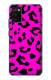 Samsung Galaxy A02s, M02s Hard Case Pink Leopard Pattern