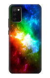 Samsung Galaxy A02s, M02s Hard Case Colorful Rainbow Space Galaxy