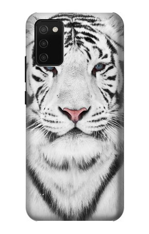 Samsung Galaxy A02s, M02s Hard Case White Tiger