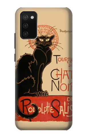 Samsung Galaxy A02s, M02s Hard Case Chat Noir The Black Cat