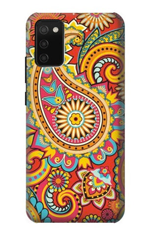 Samsung Galaxy A02s, M02s Hard Case Floral Paisley Pattern Seamless
