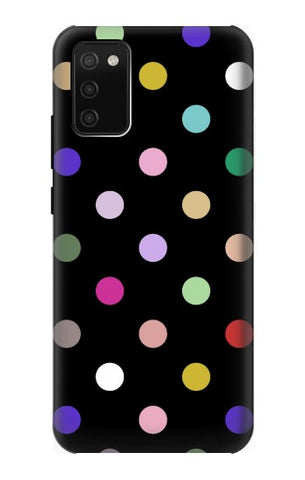 Samsung Galaxy A02s, M02s Hard Case Colorful Polka Dot