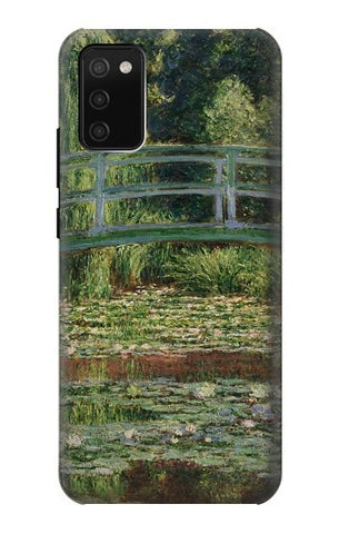 Samsung Galaxy A02s, M02s Hard Case Claude Monet Footbridge and Water Lily Pool
