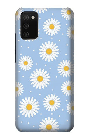 Samsung Galaxy A02s, M02s Hard Case Daisy Flowers Pattern