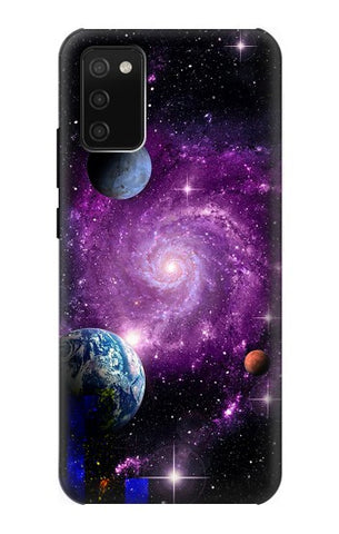 Samsung Galaxy A02s, M02s Hard Case Galaxy Outer Space Planet