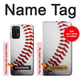 Samsung Galaxy A32 5G Hard Case New Baseball with custom name