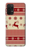 Samsung Galaxy A32 5G Hard Case Christmas Snow Reindeers