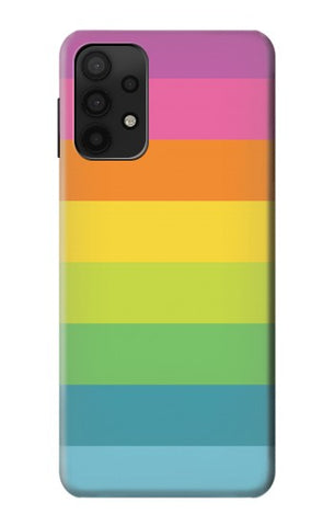 Samsung Galaxy A32 5G Hard Case Rainbow Pattern