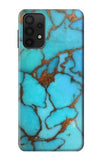 Samsung Galaxy A32 5G Hard Case Aqua Turquoise Rock