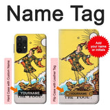 Samsung Galaxy A32 5G Hard Case Tarot Card The Fool with custom name
