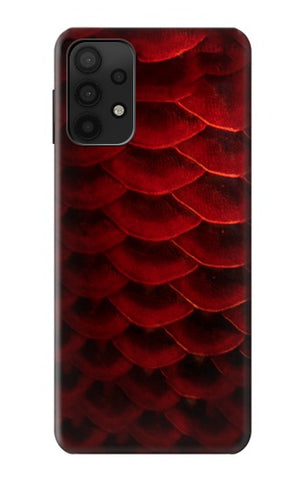 Samsung Galaxy A32 5G Hard Case Red Arowana Fish Scale