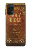 Samsung Galaxy A32 5G Hard Case Holy Bible 1611 King James Version