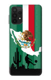 Samsung Galaxy A32 5G Hard Case Mexico Football Flag