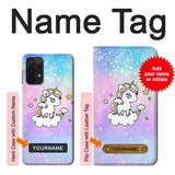 Samsung Galaxy A32 5G Hard Case Cute Unicorn Cartoon with custom name