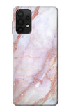 Samsung Galaxy A32 5G Hard Case Soft Pink Marble Graphic Print