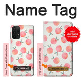 Samsung Galaxy A32 5G Hard Case Peach with custom name