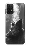 Samsung Galaxy A32 5G Hard Case Wolf Howling