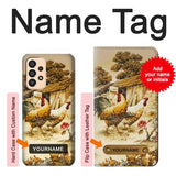 Samsung Galaxy A33 5G Hard Case French Country Chicken with custom name