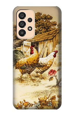 Samsung Galaxy A33 5G Hard Case French Country Chicken