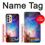 Samsung Galaxy A33 5G Hard Case Orion Nebula M42 with custom name