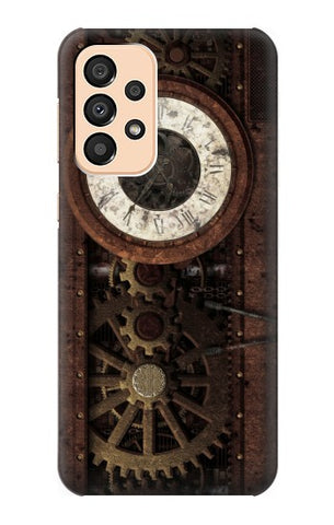 Samsung Galaxy A33 5G Hard Case Steampunk Clock Gears