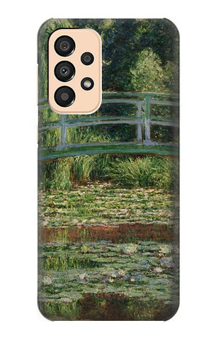 Samsung Galaxy A33 5G Hard Case Claude Monet Footbridge and Water Lily Pool