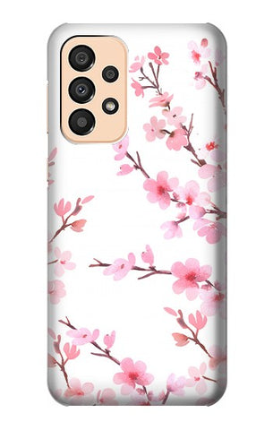 Samsung Galaxy A33 5G Hard Case Pink Cherry Blossom Spring Flower