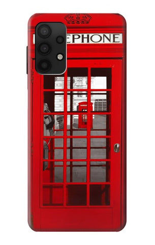 Samsung Galaxy A32 4G Hard Case Classic British Red Telephone Box