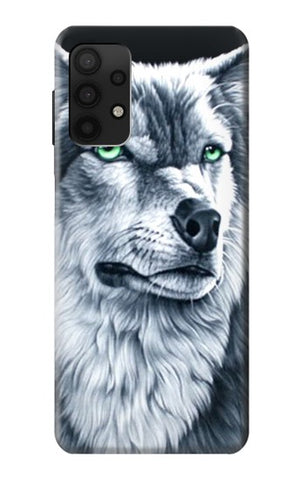 Samsung Galaxy A32 4G Hard Case Grim White Wolf