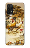 Samsung Galaxy A32 4G Hard Case French Country Chicken
