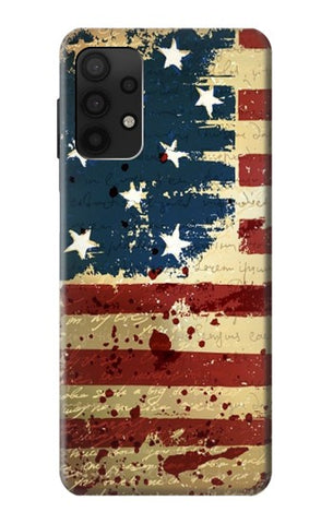 Samsung Galaxy A32 4G Hard Case Old American Flag