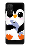 Samsung Galaxy A32 4G Hard Case Cute Baby Penguin