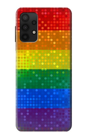 Samsung Galaxy A32 4G Hard Case Rainbow Gay LGBT Pride Flag