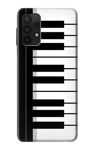 Samsung Galaxy A32 4G Hard Case Black and White Piano Keyboard