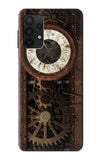Samsung Galaxy A32 4G Hard Case Steampunk Clock Gears