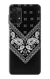 Samsung Galaxy A32 4G Hard Case Bandana Black Pattern