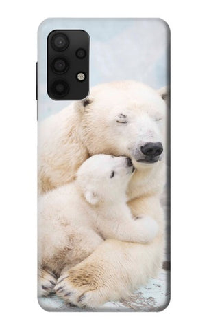Samsung Galaxy A32 4G Hard Case Polar Bear Hug Family