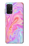 Samsung Galaxy A32 4G Hard Case Digital Art Colorful Liquid