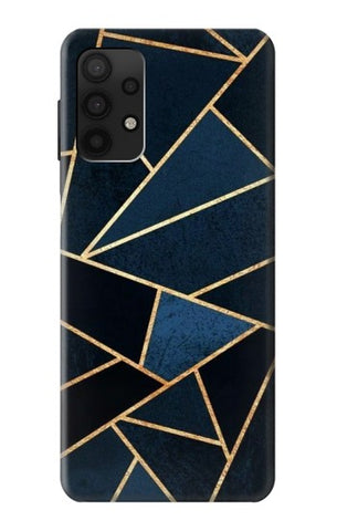 Samsung Galaxy A32 4G Hard Case Navy Blue Graphic Art