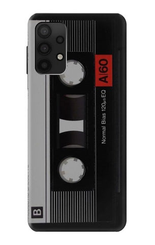 Samsung Galaxy A32 4G Hard Case Vintage Cassette Tape