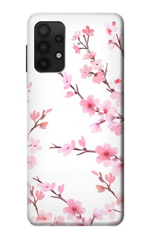 Samsung Galaxy A32 4G Hard Case Pink Cherry Blossom Spring Flower