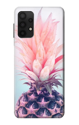 Samsung Galaxy A32 4G Hard Case Pink Pineapple