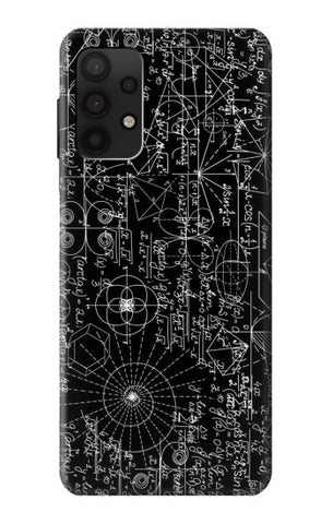 Samsung Galaxy A32 4G Hard Case Mathematics Blackboard