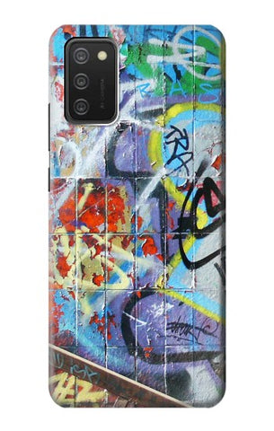 Samsung Galaxy A03S Hard Case Wall Graffiti