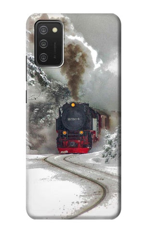 Samsung Galaxy A03S Hard Case Steam Train