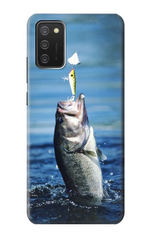 Samsung Galaxy A03S Hard Case Bass Fishing