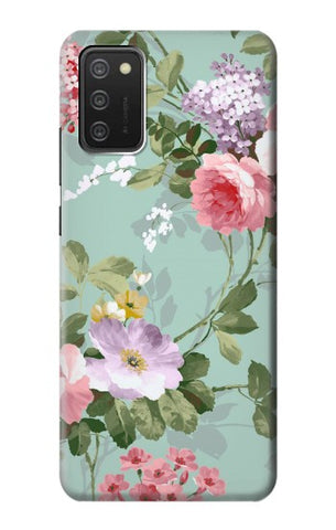 Samsung Galaxy A03S Hard Case Flower Floral Art Painting
