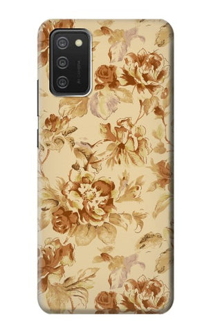 Samsung Galaxy A03S Hard Case Flower Floral Vintage Pattern