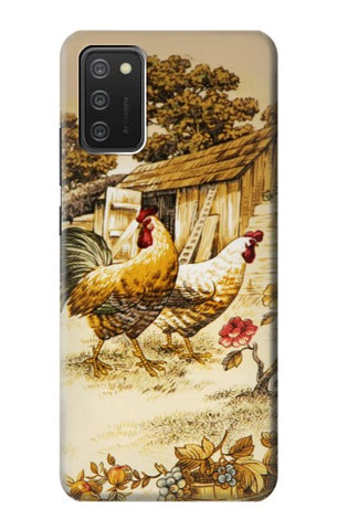 Samsung Galaxy A03S Hard Case French Country Chicken